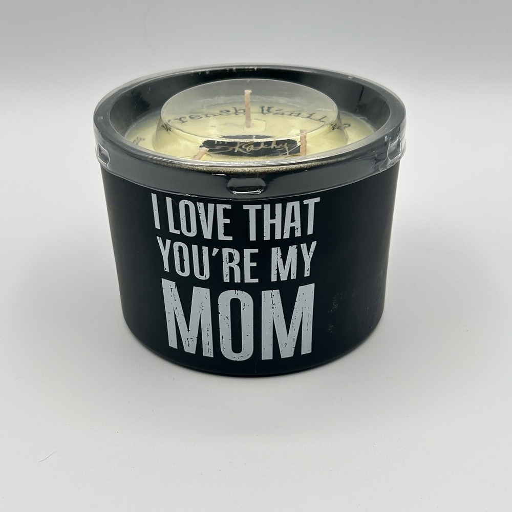 Primitives by Kathy I Love That You're My Mom French Vanilla Candle 14oz